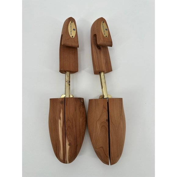 Vintage Wood Wooden Nordstrom Shoe Trees Shoe Forms XL USA Made - Picture 1 of 4